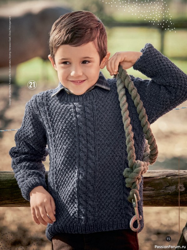 Вязаные модели для детей в журнале &laquo;Kinder Maschenmode №4 2026&raquo;