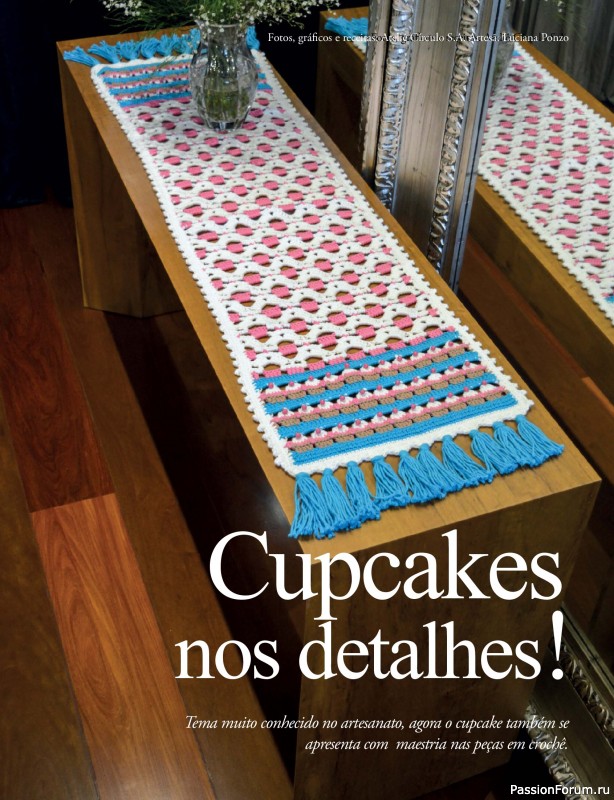 Вязаные проекты крючком в журнале &laquo;Artesanato Simples Ed.87 Croche com Fios Barroco&raquo;