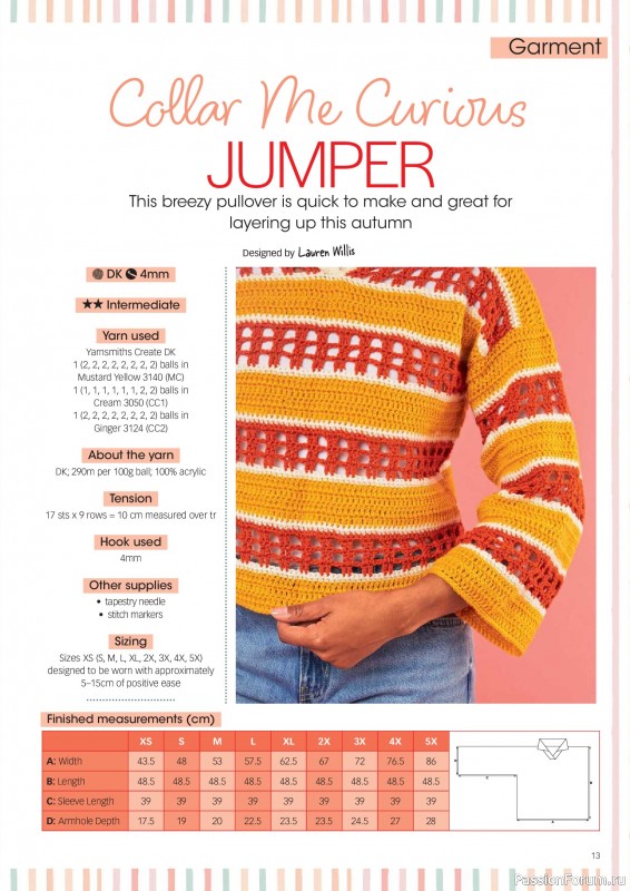 Вязаные проекты крючком в журнале «Crochet Now №137 2026»
