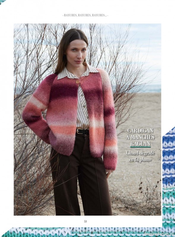Вязаные проекты крючком в журнале «Plus tricot №8 2026»