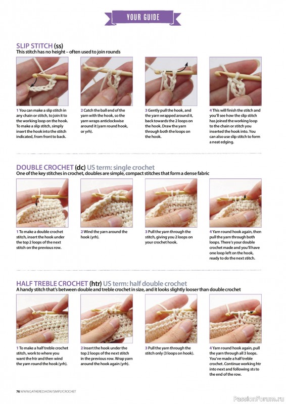 Вязаные проекты крючком в журнале «Simply Crochet №168 2025»