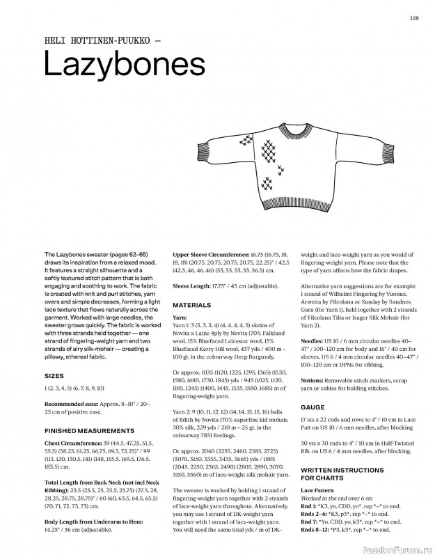 Вязаные проекты в книге &laquo;Laine Magazine №30 - Autumn 2026&raquo;. Часть 2