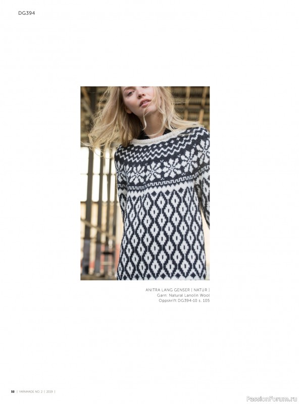 Вязаные проекты в журнале «Yarnmade №2 2019 Autumn & Winter Collection».