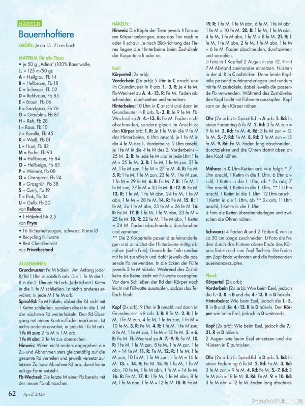 Коллекция проектов для рукодельниц в журнале &laquo;Anna №4 2026&raquo;