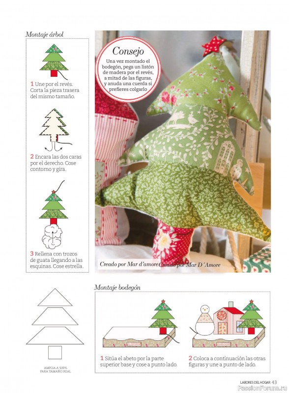 Коллекция проектов для рукодельниц в журнале «Labores del hogar №791 2025»
