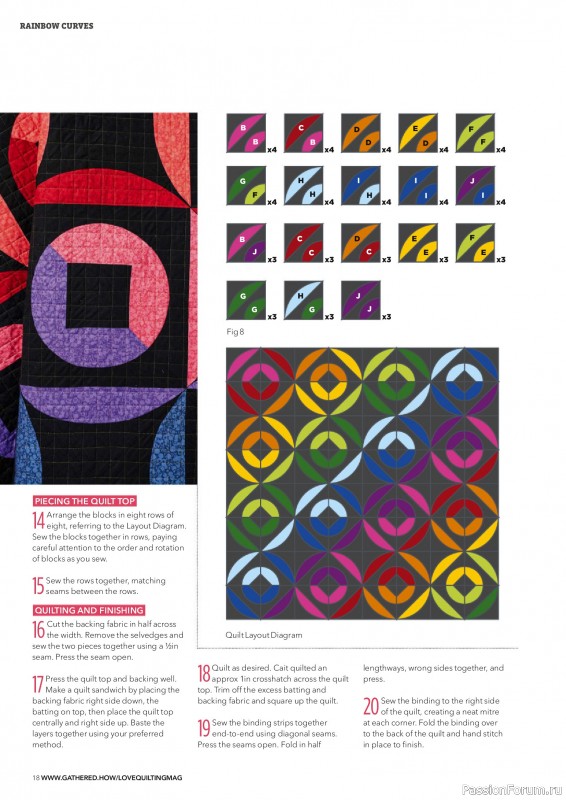 Коллекция проектов для рукодельниц в журнале «Love Patchwork & Quilting №165 2026»