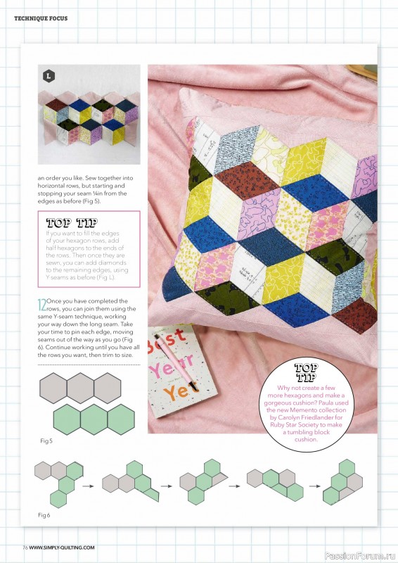 Коллекция проектов для рукодельниц в журнале &laquo;Love Patchwork & Quilting №166 2026&raquo;