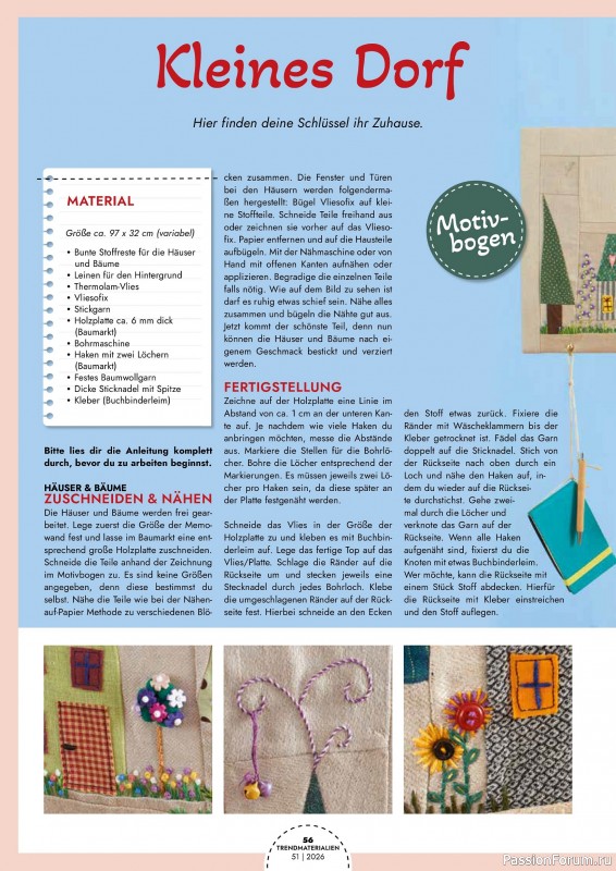 Коллекция проектов для рукодельниц в журнале &laquo;Patchwork Magazin Spezial №51 2026&raquo;