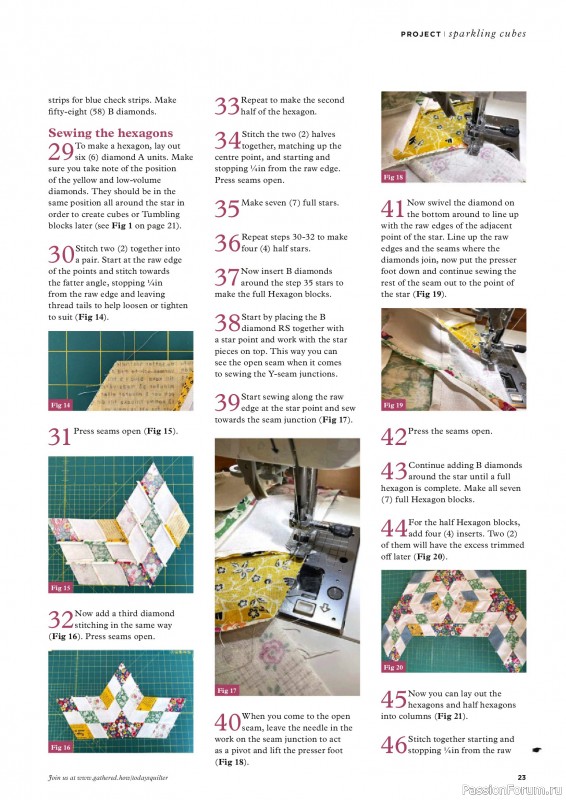 Коллекция проектов для рукодельниц в журнале «Todays Quilter №135 2025»