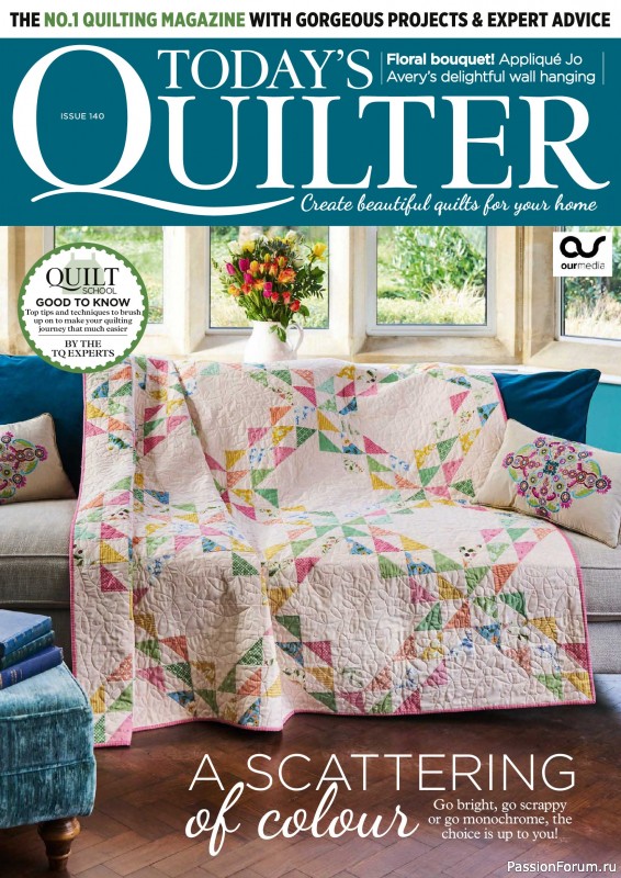 Коллекция проектов для рукодельниц в журнале &laquo;Todays Quilter №140 2026&raquo;