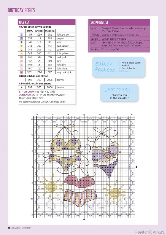 Коллекция вышивки в журнале &laquo;Cross Stitch Card Shop №96 2026&raquo;
