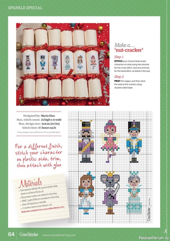 Коллекция вышивки в журнале «CrossStitcher №403 2023»