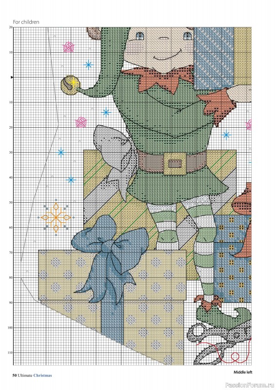 Коллекция вышивки в журнале «Ultimate CrossStitch - Christmas 2025»