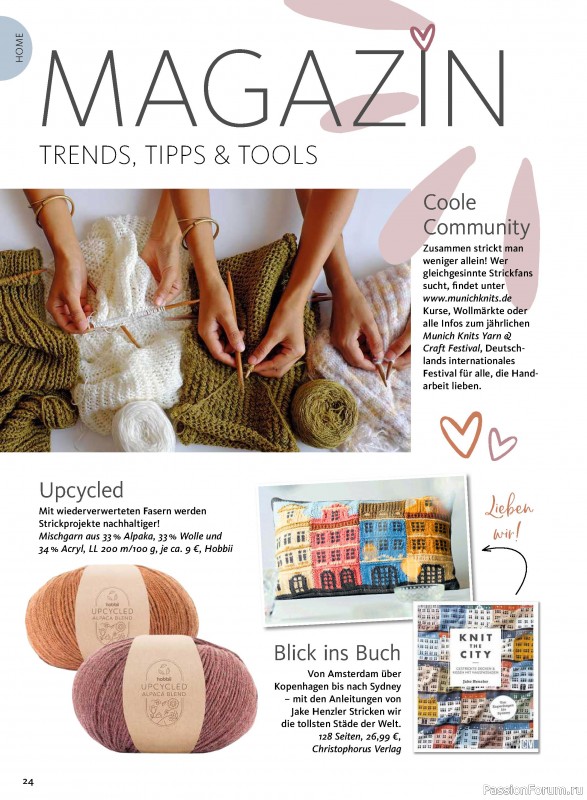 Вязаные модели в журнале «Selbst Gestrickt №1 2027»