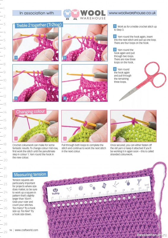 Вязаные проекты крючком в журнале «Crochet Now №93 2023»