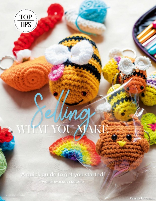 Вязаные проекты крючком в журнале «Homespun Crochet №5 2023»