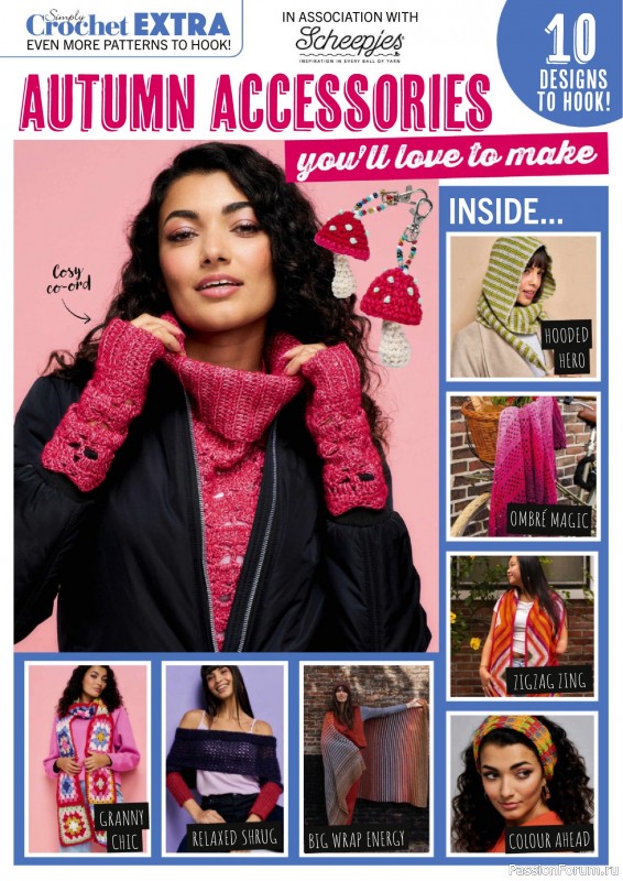Вязаные проекты крючком в журнале «Simply Crochet №179 2026»