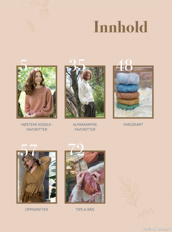 Вязаные проекты в журнале &laquo;Yarnmade №4 2020 Autumn & Winter Collection&raquo;.