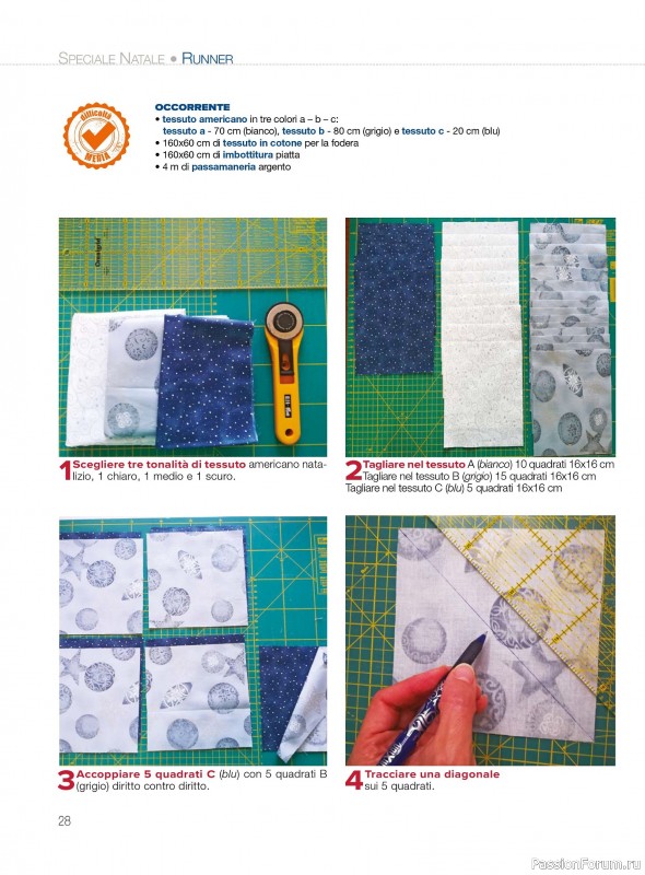 Коллекция проектов для рукодельниц в журнале «I Love Cucito Speciale №6 2025-2026 Natale»