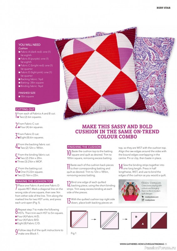 Коллекция проектов для рукодельниц в журнале &laquo;Love Patchwork & Quilting №164 2026&raquo;