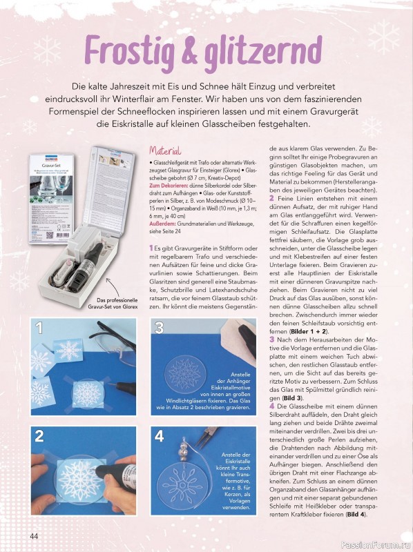 Коллекция проектов для рукодельниц в журнале «Mein Deko und Bastelspass №60 2025»