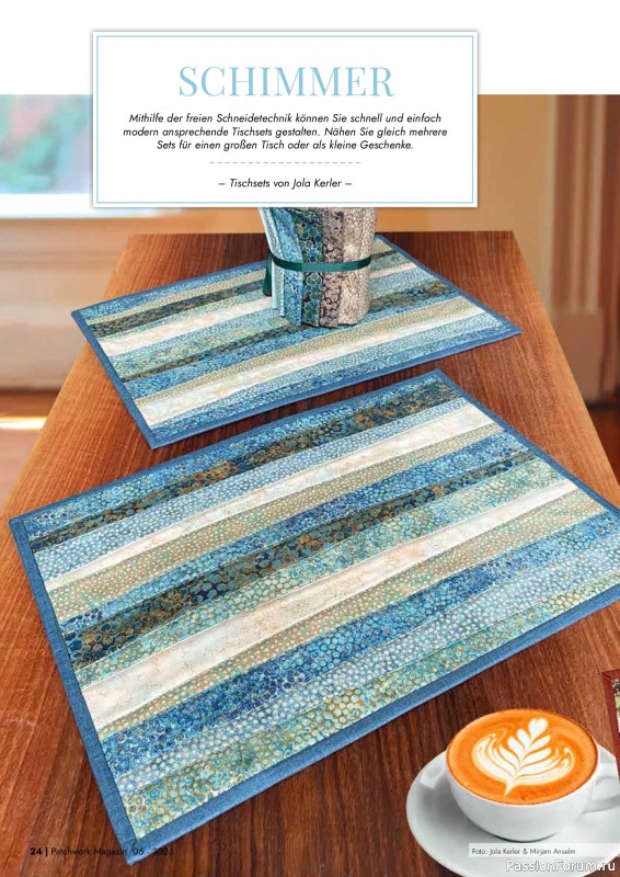 Коллекция проектов для рукодельниц в журнале &laquo;Patchwork Magazin №6 2026&raquo;