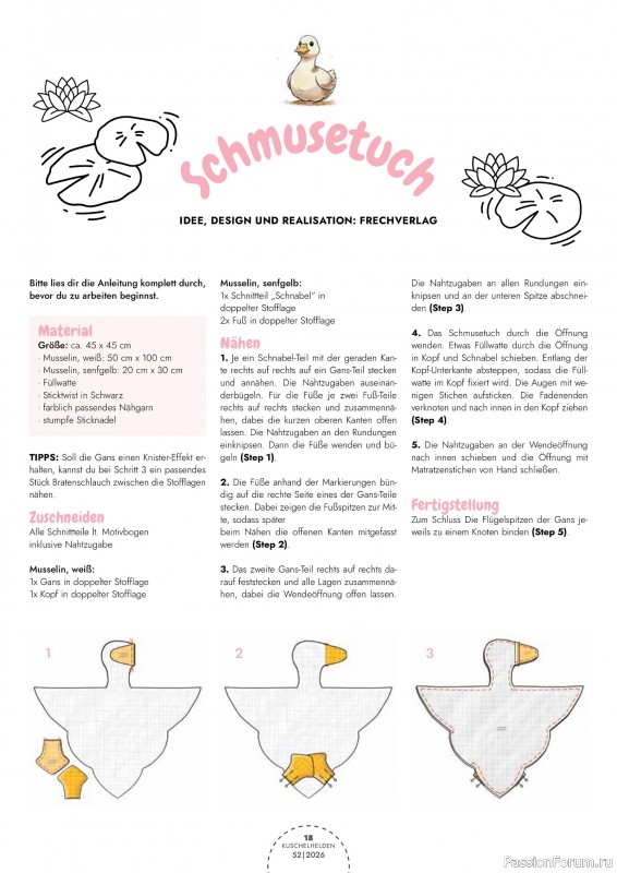 Коллекция проектов для рукодельниц в журнале &laquo;Patchwork Spezial №52 2025&raquo;