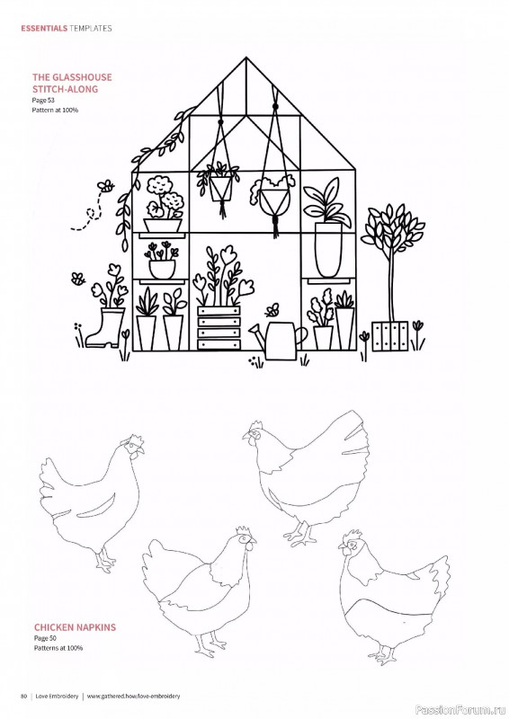 Коллекция вышивки в журнале «Love Embroidery №63 2025»