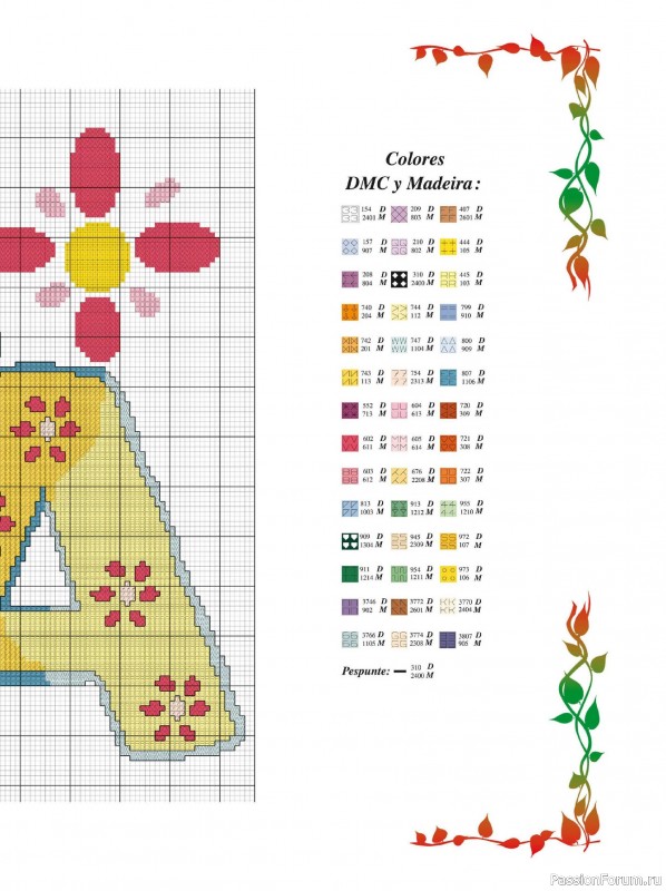 Коллекция вышивки в журнале &laquo;Solo iniciales en Punto de Cruz №2 2026&raquo;
