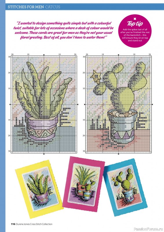 Коллекция вышивки в журнале &laquo;Ultimate Cross Stitch Collection - Durene Jones 2026&raquo;. Часть 2.