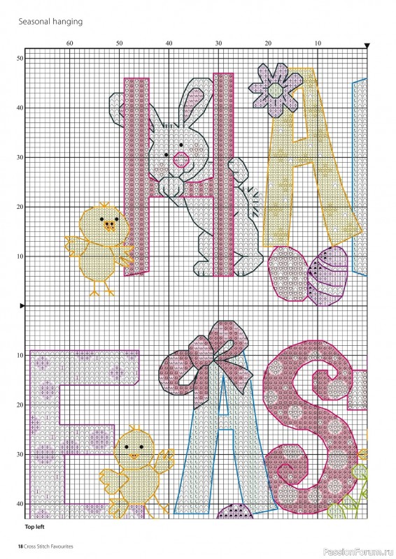 Коллекция вышивки крестиком в журнале «Cross Stitch Favourites - Spring/Summer 2022»