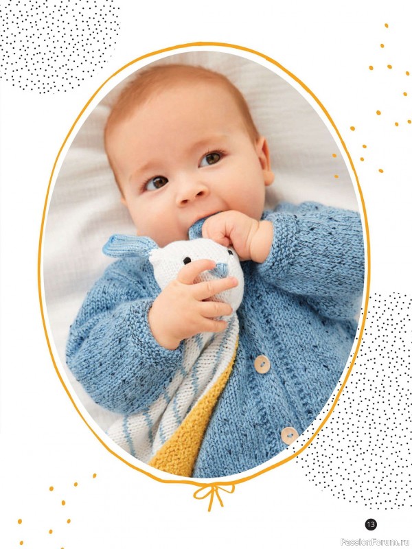 Вязаные модели для детей в журнале «Baby Maschenmode №60 2024»