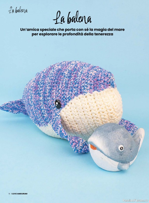 Вязаные проекты крючком в журнале «I Love Amigurumi №33 2026»