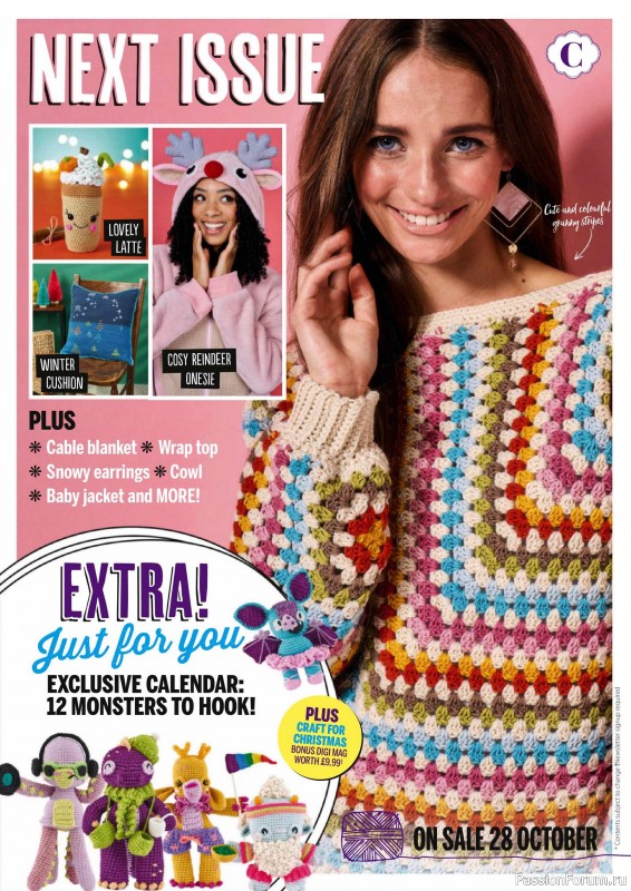 Вязаные проекты крючком в журнале «Simply Crochet №167 2025»