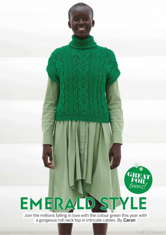 Вязаные проекты крючком в журнале «Simply Knitting №252 2024»
