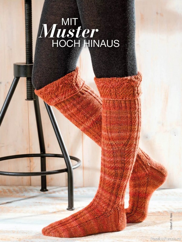 Вязаные проекты спицами в журнале «Sandra Sonderheft SA312 2025»