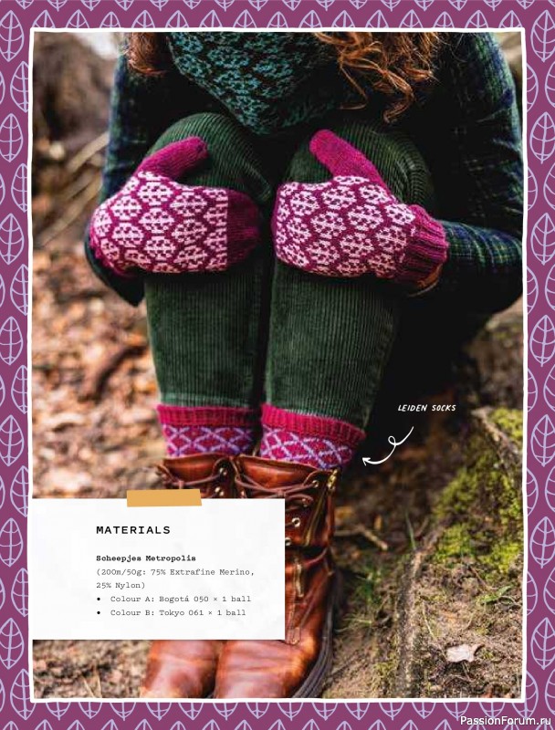 Вязаные проекты в книге &laquo;Colorwork Knitting from Head to Toe&raquo;. Продолжение
