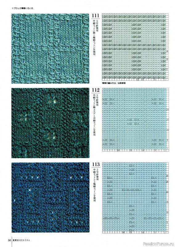 Вязаные проекты в книге «Fun of Color Patterns 200».