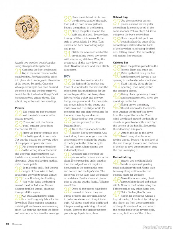 Коллекция проектов для рукодельниц в журнале &laquo;Australian Homespun №230 2026&raquo;