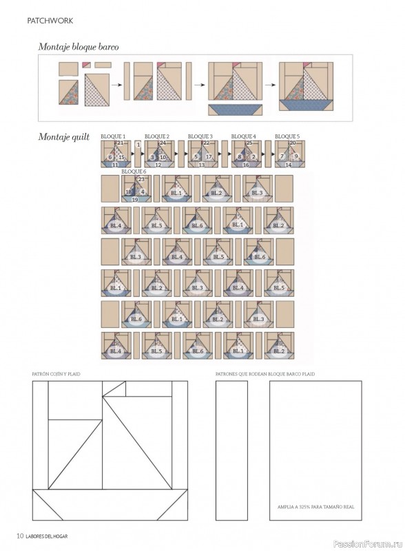 Коллекция проектов для рукодельниц в журнале «Labores del hogar №788 2025»