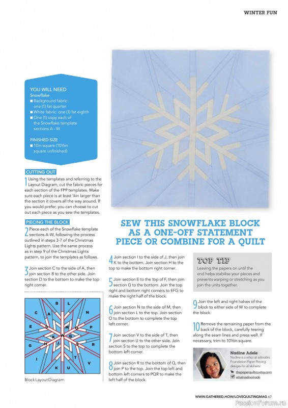 Коллекция проектов для рукодельниц в журнале &laquo;Love Patchwork & Quilting №158 2025&raquo;