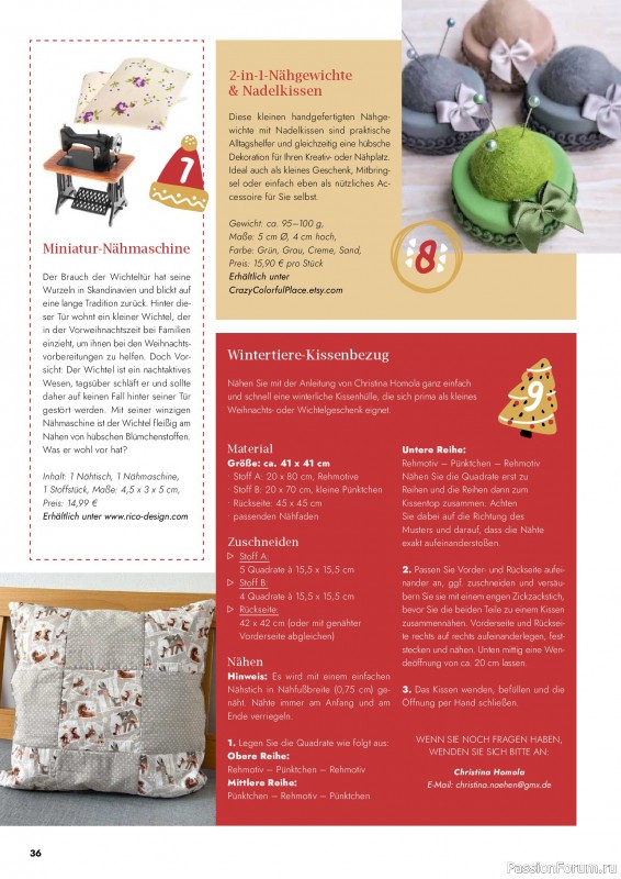 Коллекция проектов для рукодельниц в журнале «Nähen & Patchwork №6 2026»