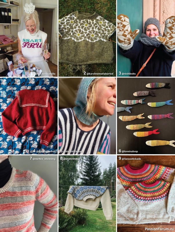 Коллекция проектов для рукодельниц в журнале «Stickat & Sant №6 2025»