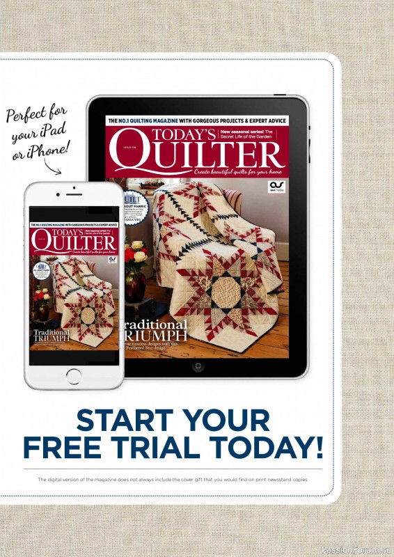 Коллекция проектов для рукодельниц в журнале &laquo;Todays Quilter №138 2026&raquo;