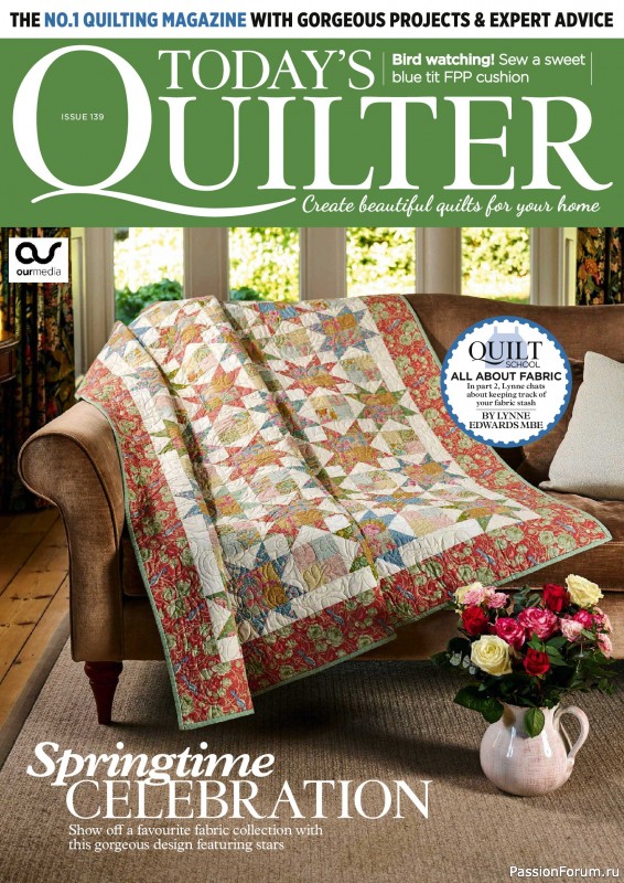 Коллекция проектов для рукодельниц в журнале &laquo;Todays Quilter №139 2026&raquo;
