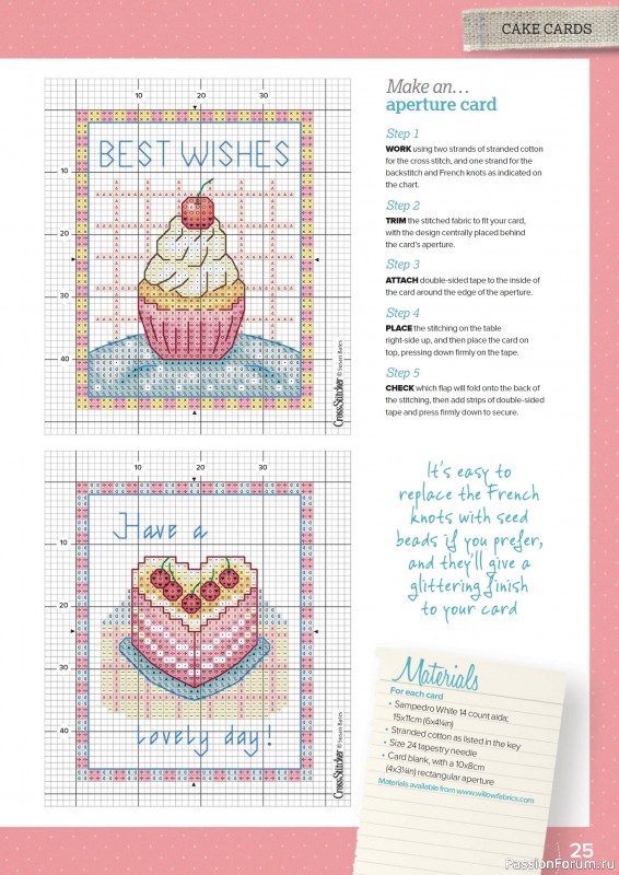 Коллекция вышивки в журнале «CrossStitcher №427 2025»
