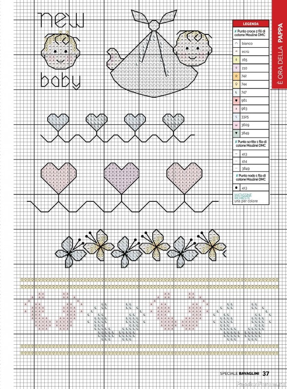 Коллекция вышивки в журнале «I Love Punto Croce Speciale №12 2023»