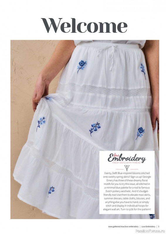Коллекция вышивки в журнале &laquo;Love Embroidery №77 2026&raquo;