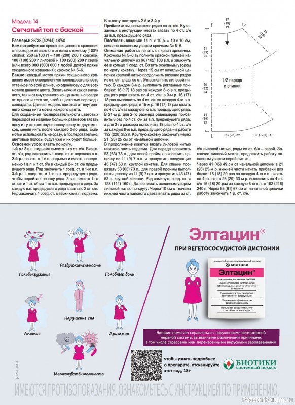 Вязаные модели в журнале «Сабрина. Специальный выпуск №4 2023»