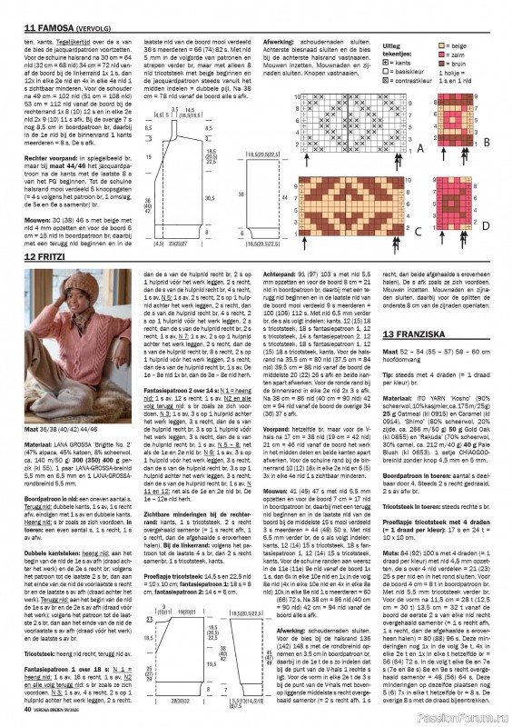 Вязаные модели в журнале «Verena №59 2026 Nederland»